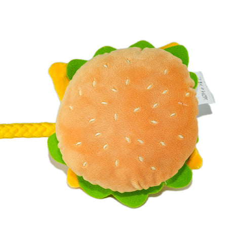 Dog Squeak Toys (hamburger)