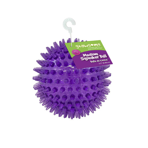 Squeaky ball pet toy