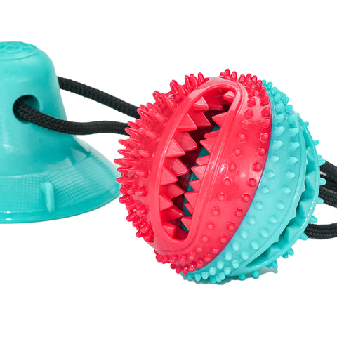 Interactive Suction Cup Dog Chew Toy