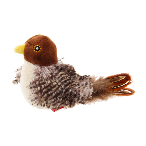 Simulated electric sound-emitting pet toy（Little bird）