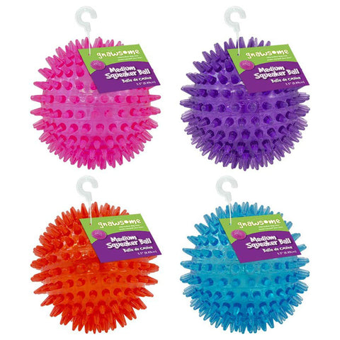 Squeaky ball pet toy