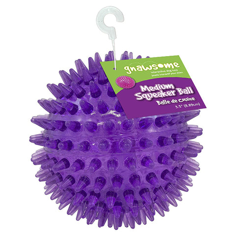 Squeaky ball pet toy